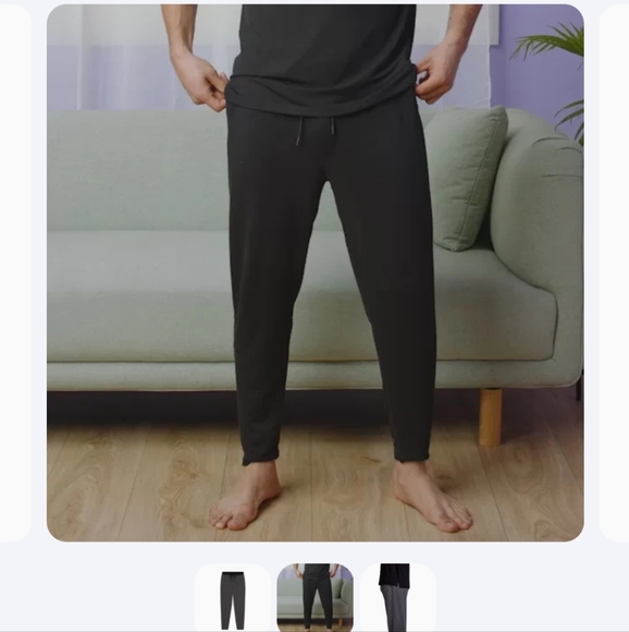 NWT Jambys No Sweat Sweatpants - Unisex, Navy - Picture 7 of 7